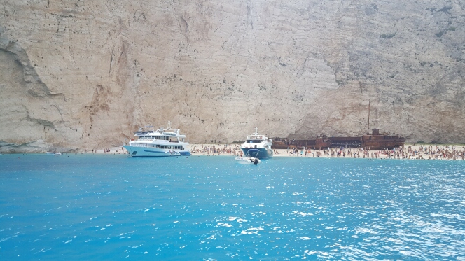 Navagio beach Griekenland